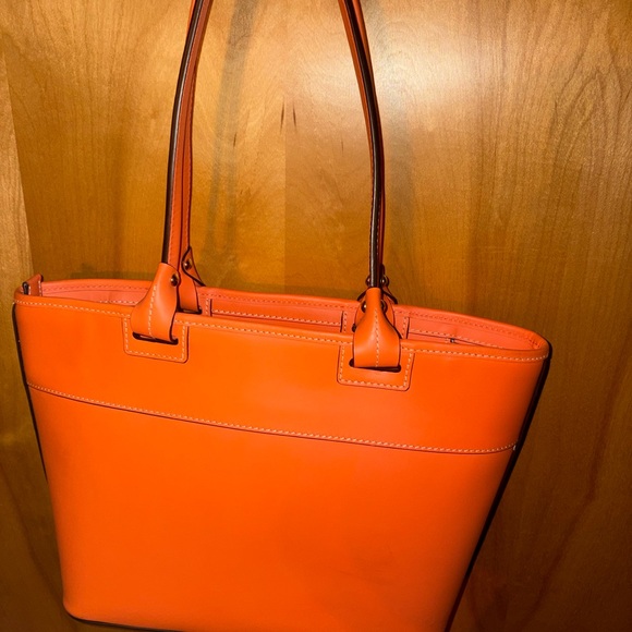Dooney Bourke Coral Beacon Leather Tote - Picture 4 of 6